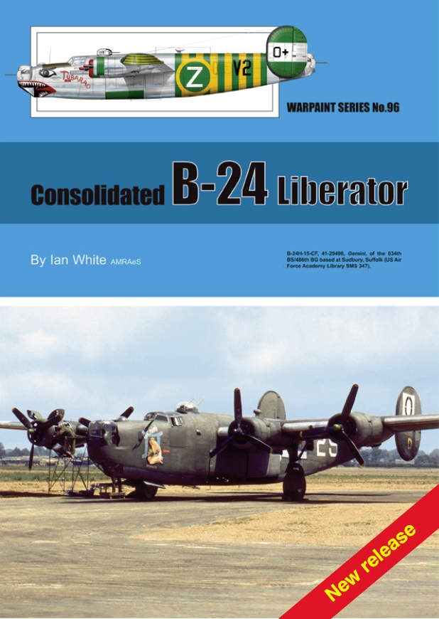 Guideline Publications Ltd No 96 B24 Liberator No. 96 in the Warpaint series  